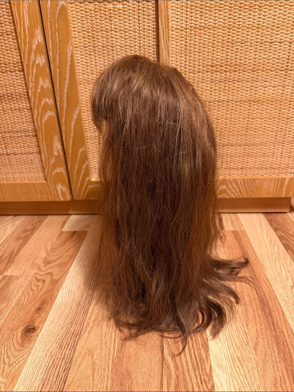 Natural Auburn Women’s Topper Soft Wavy Hair